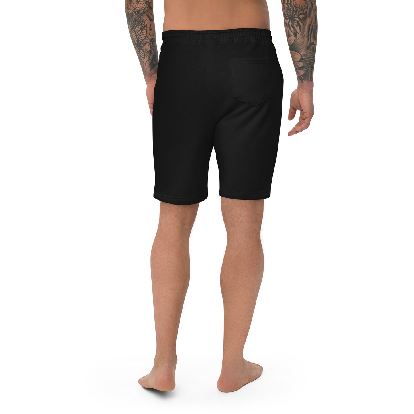 LEGENDARY EMBROIDERED SHORTS The men’s fleece shorts are soft, comfy,