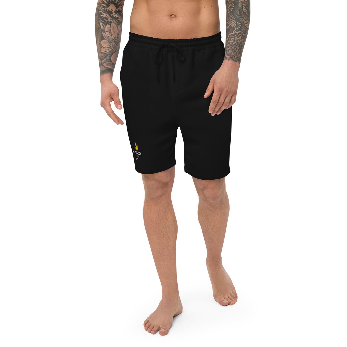 LEGENDARY EMBROIDERED SHORTS The men’s fleece shorts are soft, comfy,