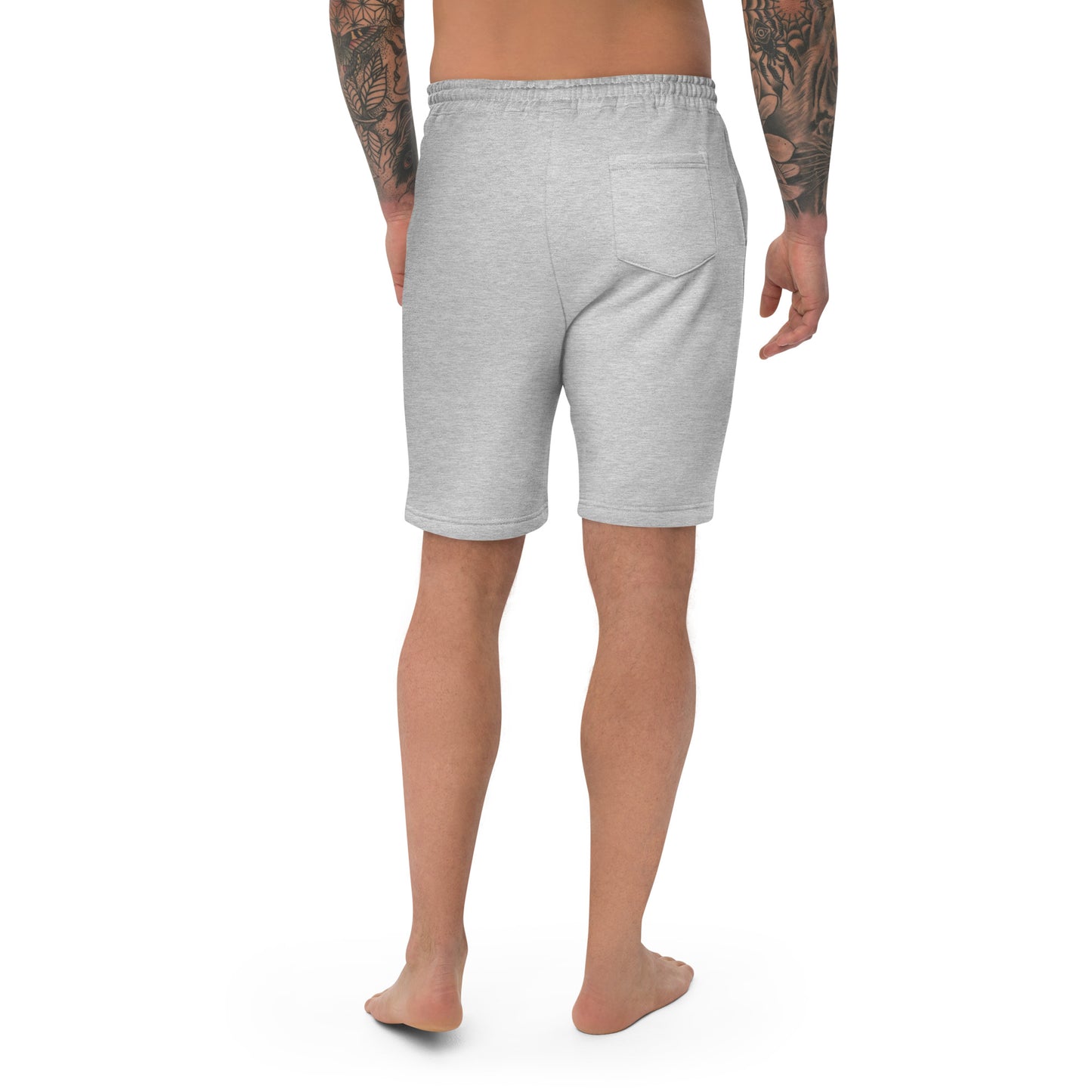 LEGENDARY EMBROIDERED SHORTS The men’s fleece shorts are soft, comfy,