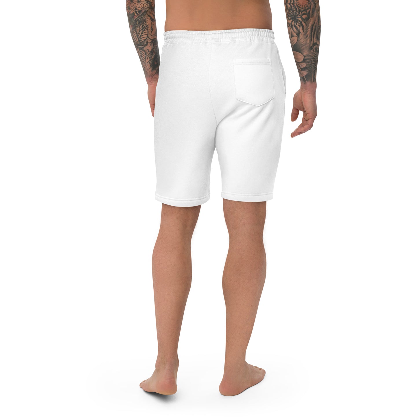 LEGENDARY EMBROIDERED SHORTS The men’s fleece shorts are soft, comfy,